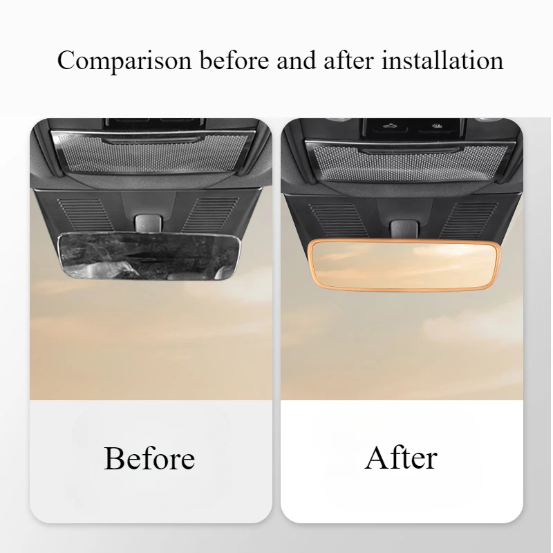 Car Interior Rearview Mirror Silicone Protective Cover For BYD Song Pro DMI 2020-2025 Interior Protective Frame Auto Accessories