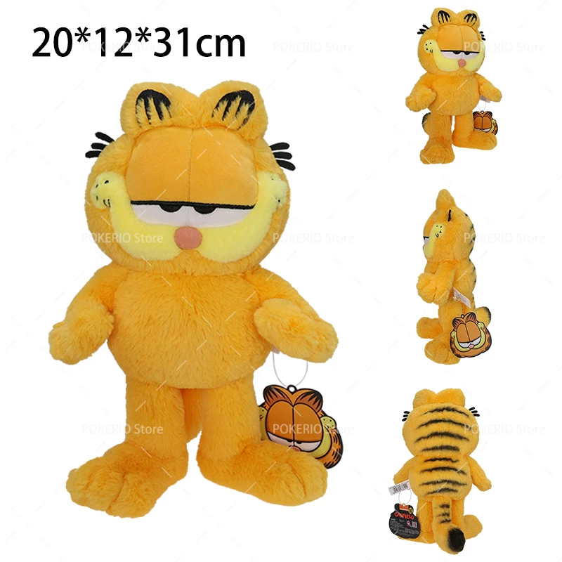 Originele Garfield Pluche Speelgoed Zachte Heerlijke Eten Serie Garfield Oddie Blessing voor Welvaart Kat Anime Pluche Poppen Sleutelhanger Cadeau