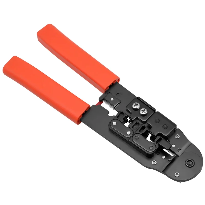 Щипцы для кабеля CNCOB, ИНСТРУМЕНТ для ЗАЖИМКИ ДЛЯ ТЕЛЕФОННОЙ ВИЛКИ, модульный обжимной инструмент, 2 дюйма, 8P8C/RJ-45,6P6C/RJ12, 6P4C/RJ-11,6P2C