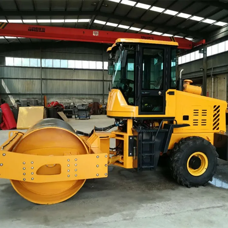 

Supply of ten-ton single-wheel roller with driving roller