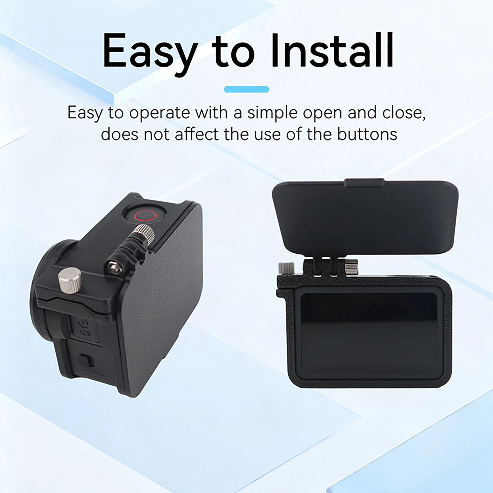 

Sunshade Protective Case For DJI OSMO Action6,Light Blocking Drop Protection Scratch-Resistant Protective Case,Anti-glare Design