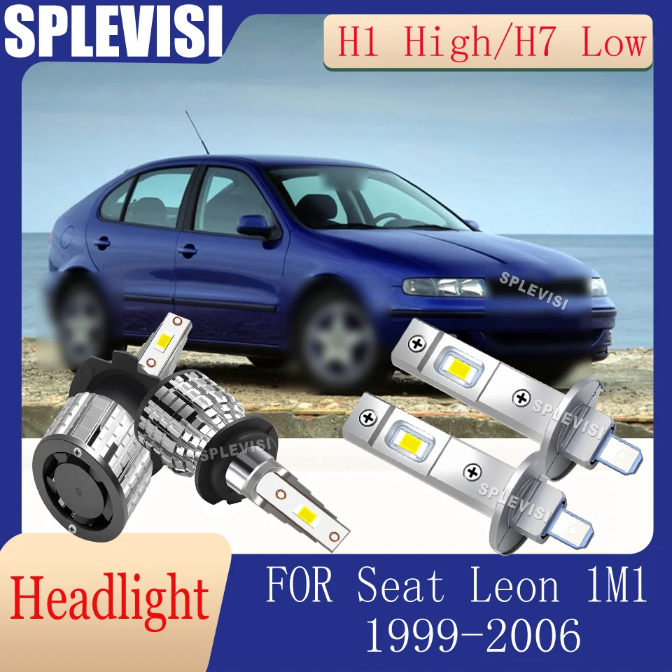 

SPLEVISI Optimized Beam Pattern Car LED Headlights 3 Years Warranty For Seat Leon 1M1 1999 2000 2001 2002 2003 2004 2005 2006