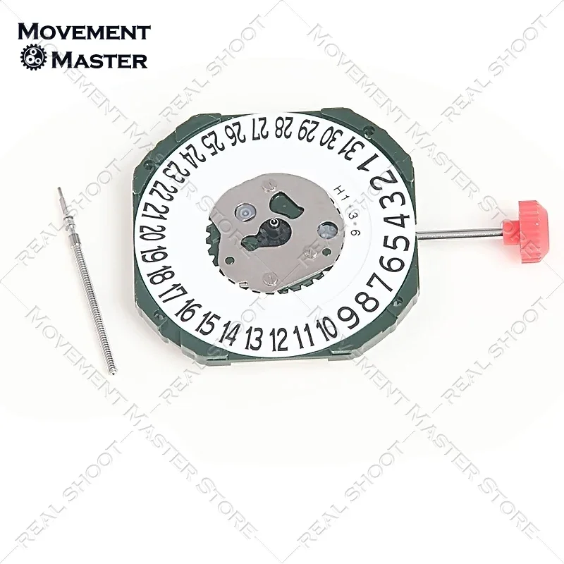 อะไหล่เปลี่ยนการเคลื่อนไหวของนาฬิกาควอตซ์ของผู้ชาย Miyota 2315จากญี่ปุ่นดั้งเดิมใหม่วันที่3/6