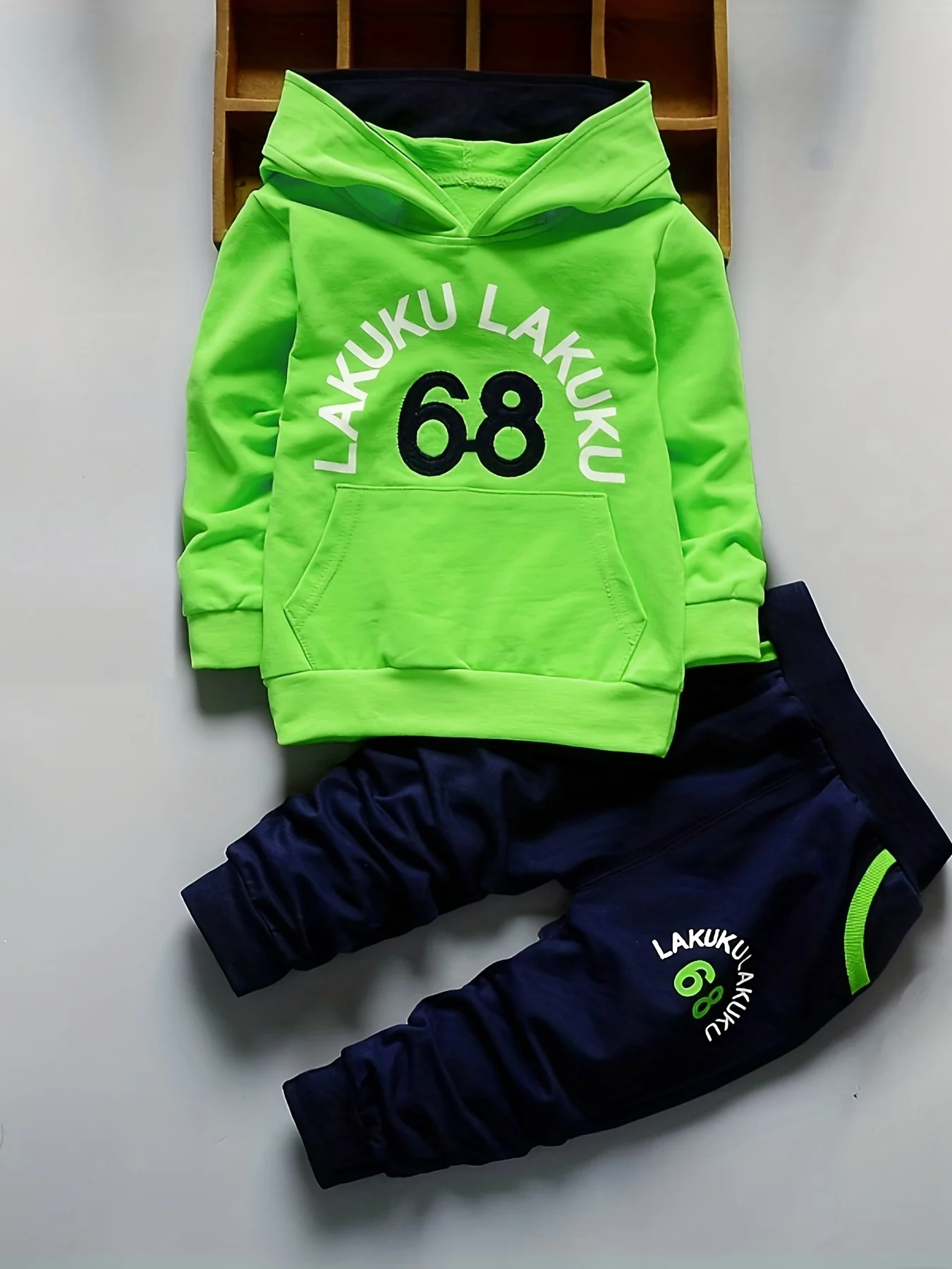 

Kids Baby Boys Autumn Clothing Sets 2PCS Hoodie + Pants Toddler Tops Pullover Children Casual Wear Outfits Suits 1-5 Years