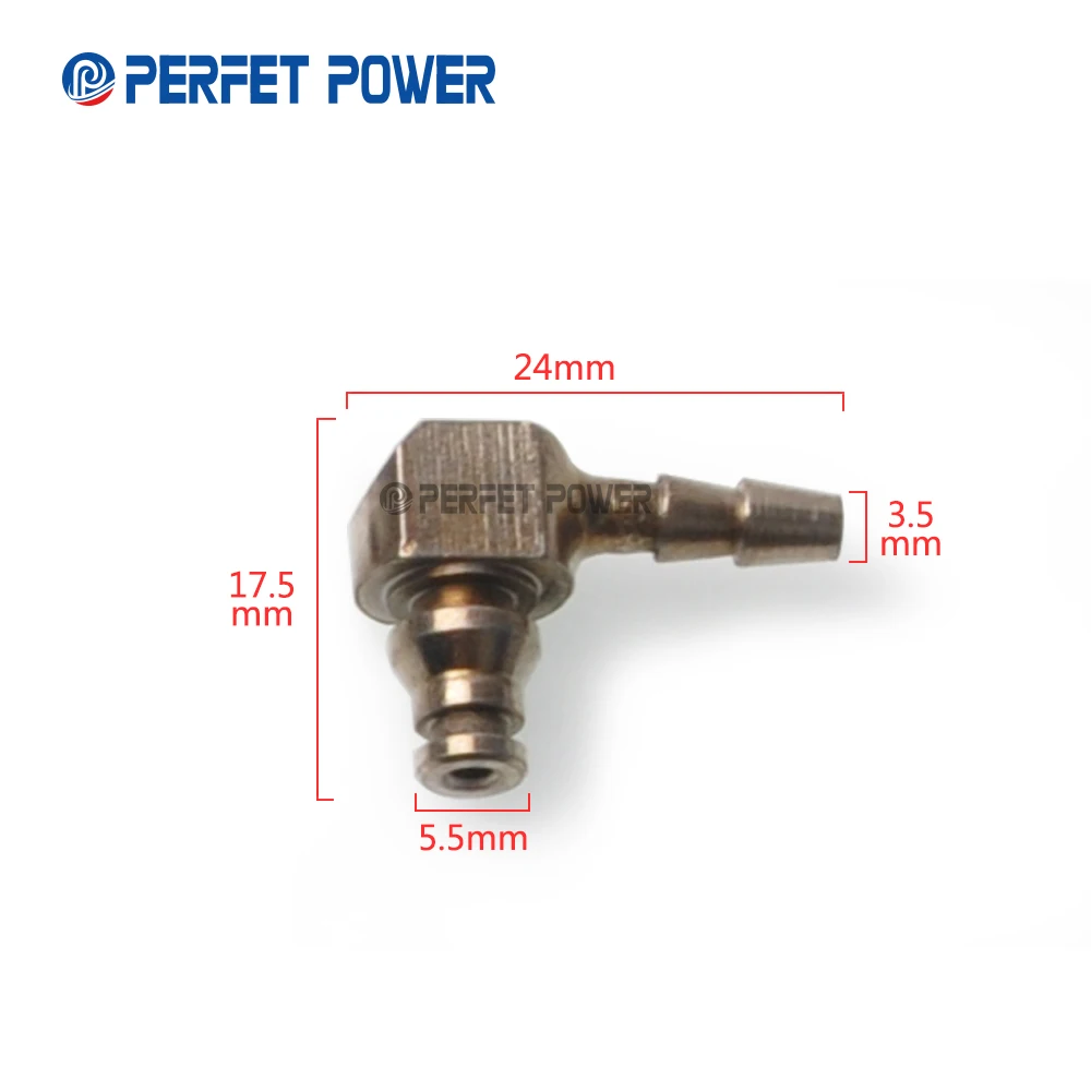 

10PCS/Bag China Made New Diesel Fuel Injector Return Oil Pipe Iron Two-way Joint Common rail tools for 110 Series Injections