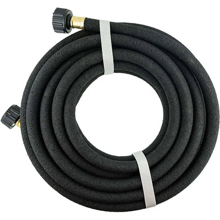 

Профессиональный рулон 100 м, черный гибкий садовый шланг премиум-класса, капельное орошение, прямой резиновый газонный садовый шланг для замачивания