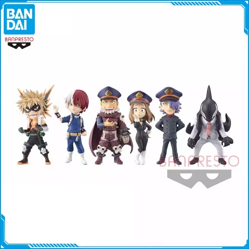 Bandai Original WCF My Hero Academia Vol.8 All for One&Yoarashi Inasa Anime Action Figures Model Collection Model Toy Kids Gift