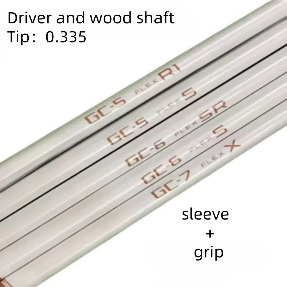 

Golf club shaft tou d GC / HD / VR 5/6/7 S/SR/R/X graphite shaft screwdriver and wooden shaft free assembly sleeve golf