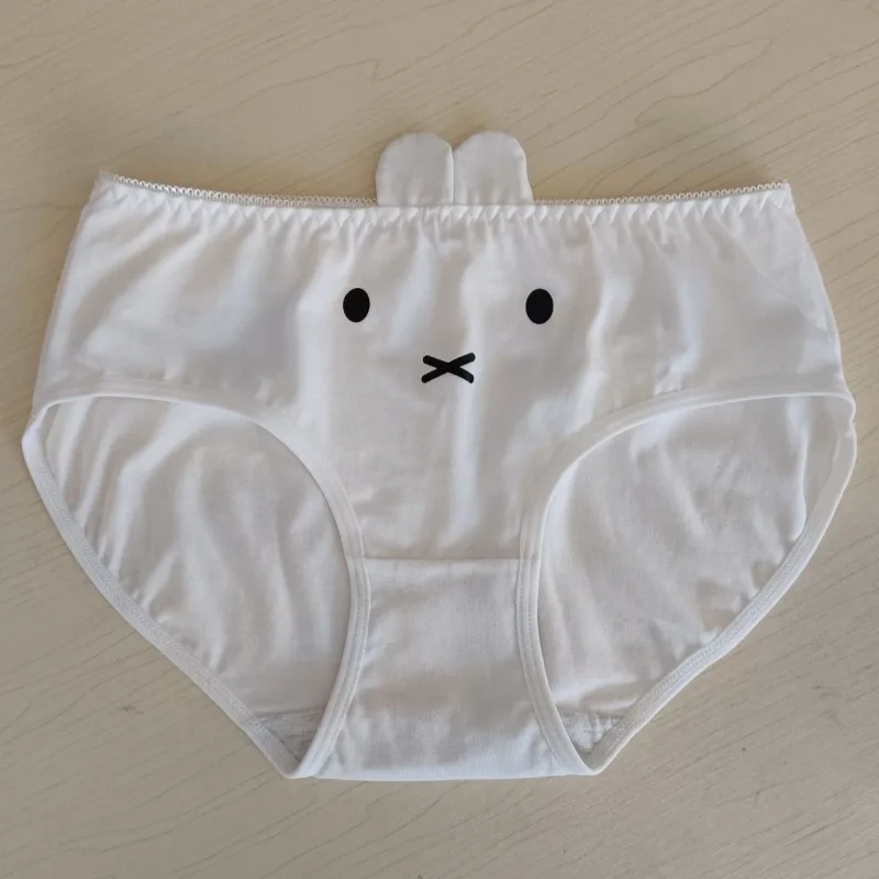 

Miffy Rabbit Printed Cotton Triangle Pants Comfortable, Breathable, Cute Cartoon Creative Antibacterial Mid Waist Underwear