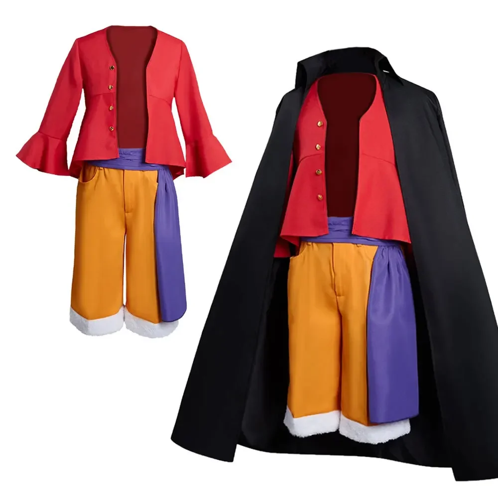 Everths Monkey D Luffy Anime Cosplay Costume, Costume