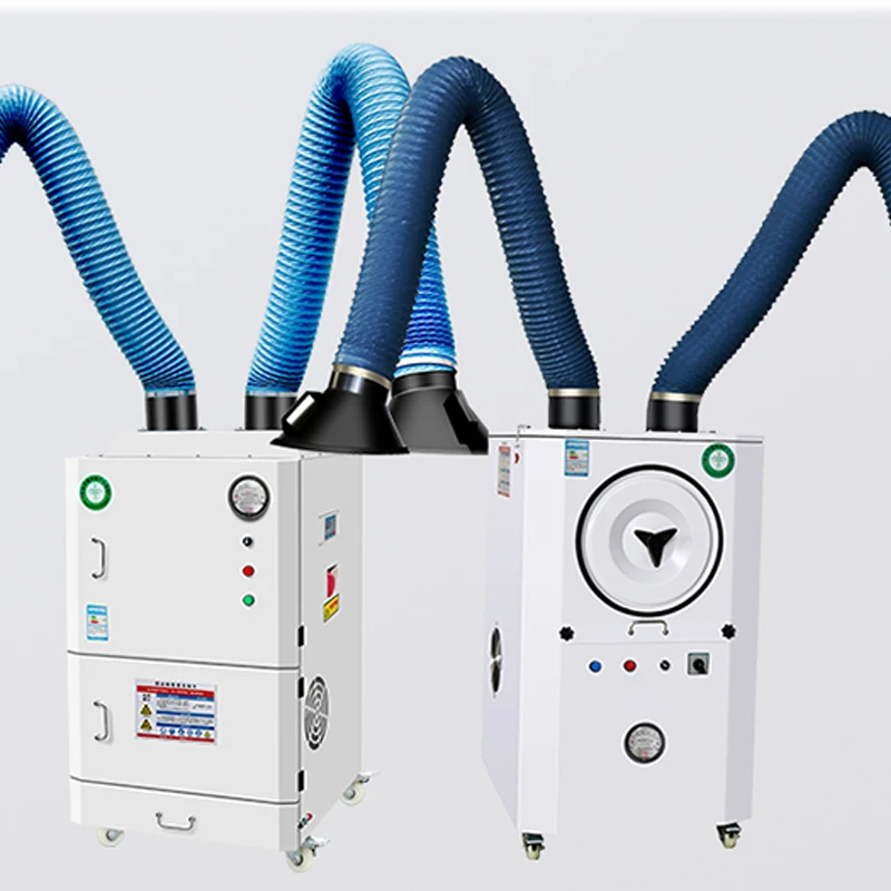 Purificatore di fumi di saldatura Mobile precipitatore di fumi di saldatura industriale collettore di fumi di saldatura elettrica collettore di fumi di saldatura II