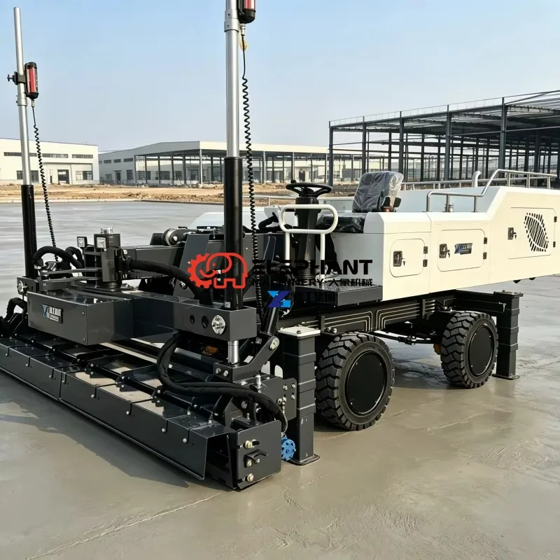 High Precision Laser Screed Floor Leveling Machine Suitable for Heavy Load Bearing Floors Large Area Industrial Floor Finishing