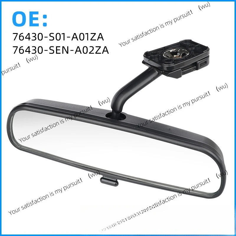 76430-S01-A01ZA/76430-SEN-H02 para Honda Fit Sidi Espelho retrovisor interno