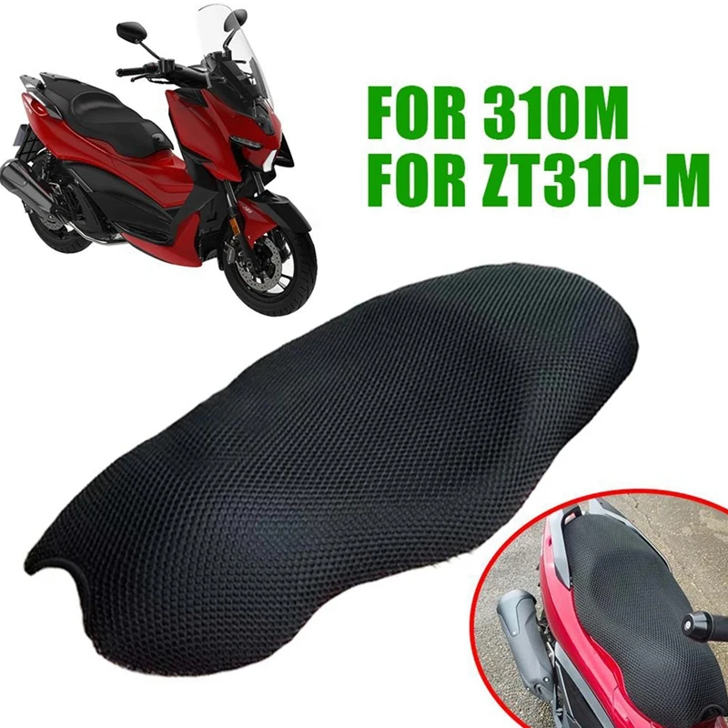 Motorcycle Seat Cushion Cover Protection Guard Insulation Case Pad For Zontes ZT310-M ZT310M ZT-310-M ZT-310M