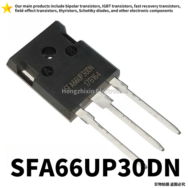 

10PCS NEW SFA66UP30DN TO-247 SFA66UP30 66UP30DN 66UP30 66A 300V FAST RECOVERY DIODE