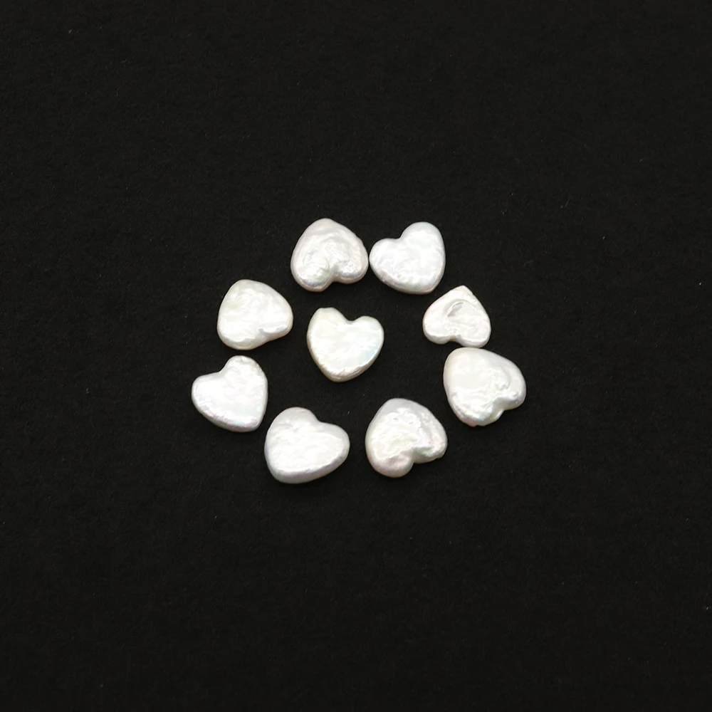 

10 Pcs Natural Freshwater Pearls Baroque White Pearl Scattered Beads for Jewelry Making Bracelet Necklace Earrings