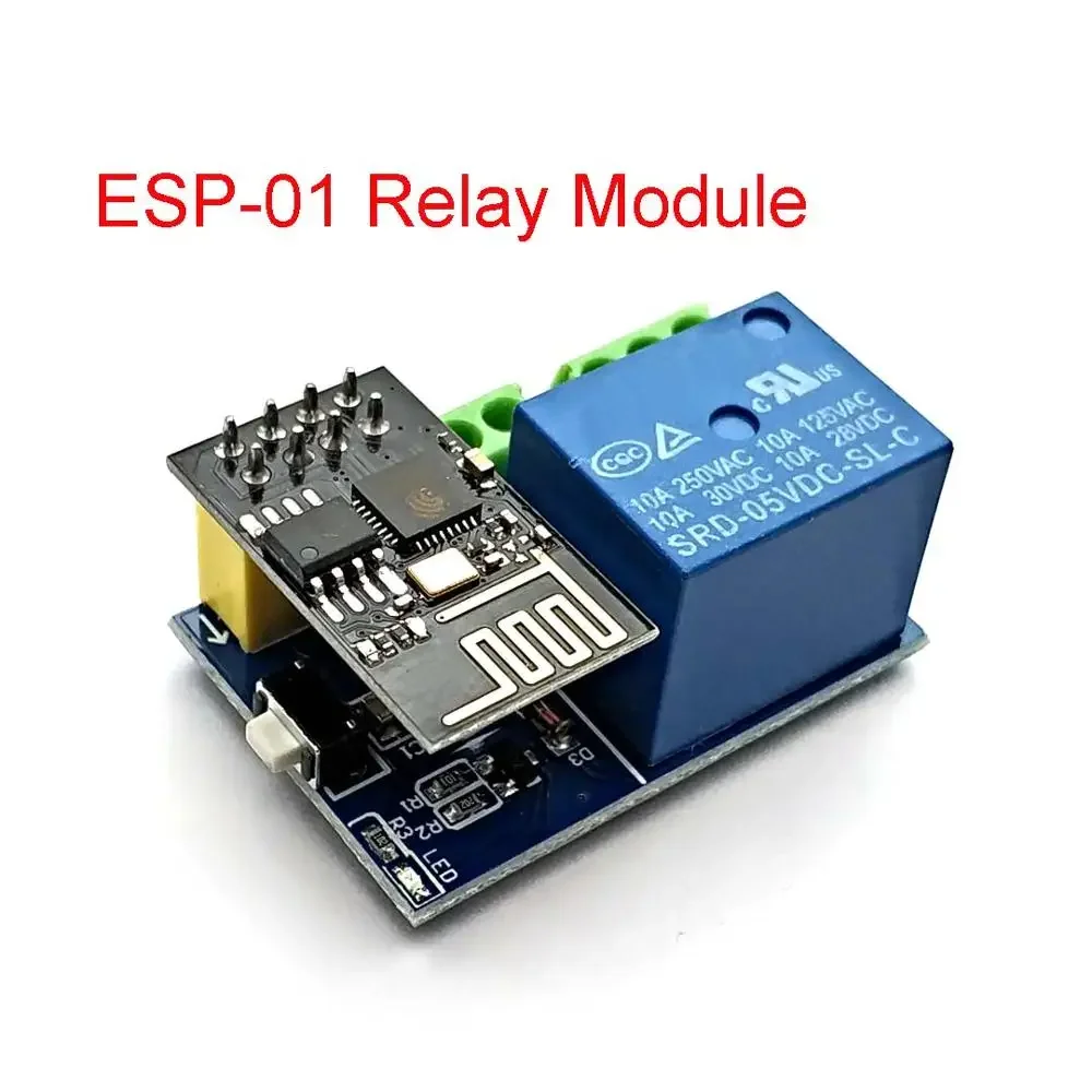 Релейный модуль ESP8266 ESP-01 5V WiFi, умный дом, дистанционный переключатель для телефона APP ESP01, беспроводной модуль Wi-Fi