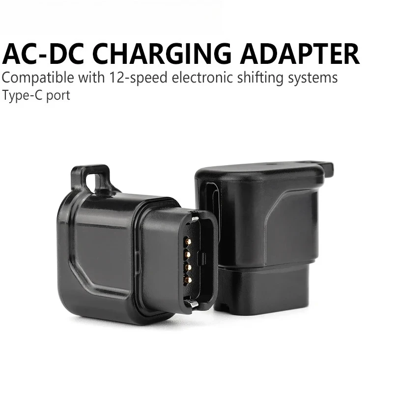 USB-C Charger Compact Portable Bike Charging Adapter For Shimano 12-Speed Di2 Electronic Derailleur R9200 R8100 R7150
