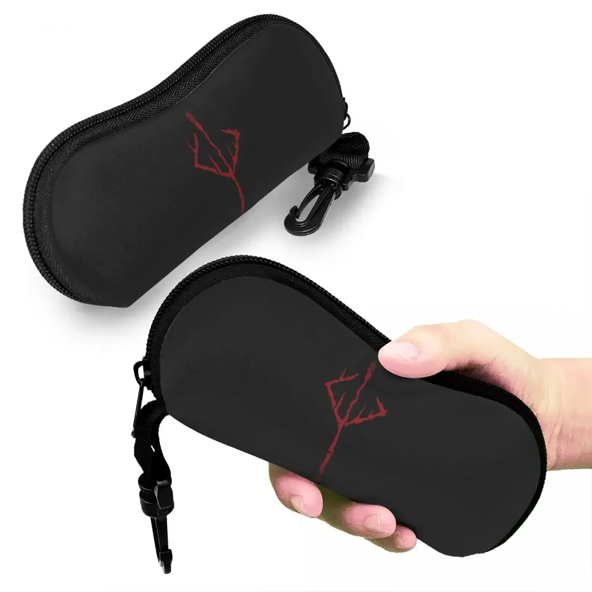 

Bloodborne Hunter’s Mark Shell Glasses Case Protector Sunglasses Box Women Men Soft Eyeglasses Bag Pouch