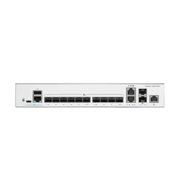 

C1300-12XS Smart Switch 12x 10G Brand New in Box SFP+ Ports Switch Rack-mountable 12 Port Optical Network Switch