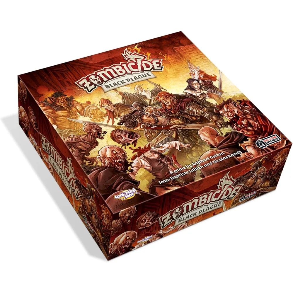 

Zombicide Black Plague Board Game (Base) | Strategy Board Game | Cooperative Board Game for Teens and Adults