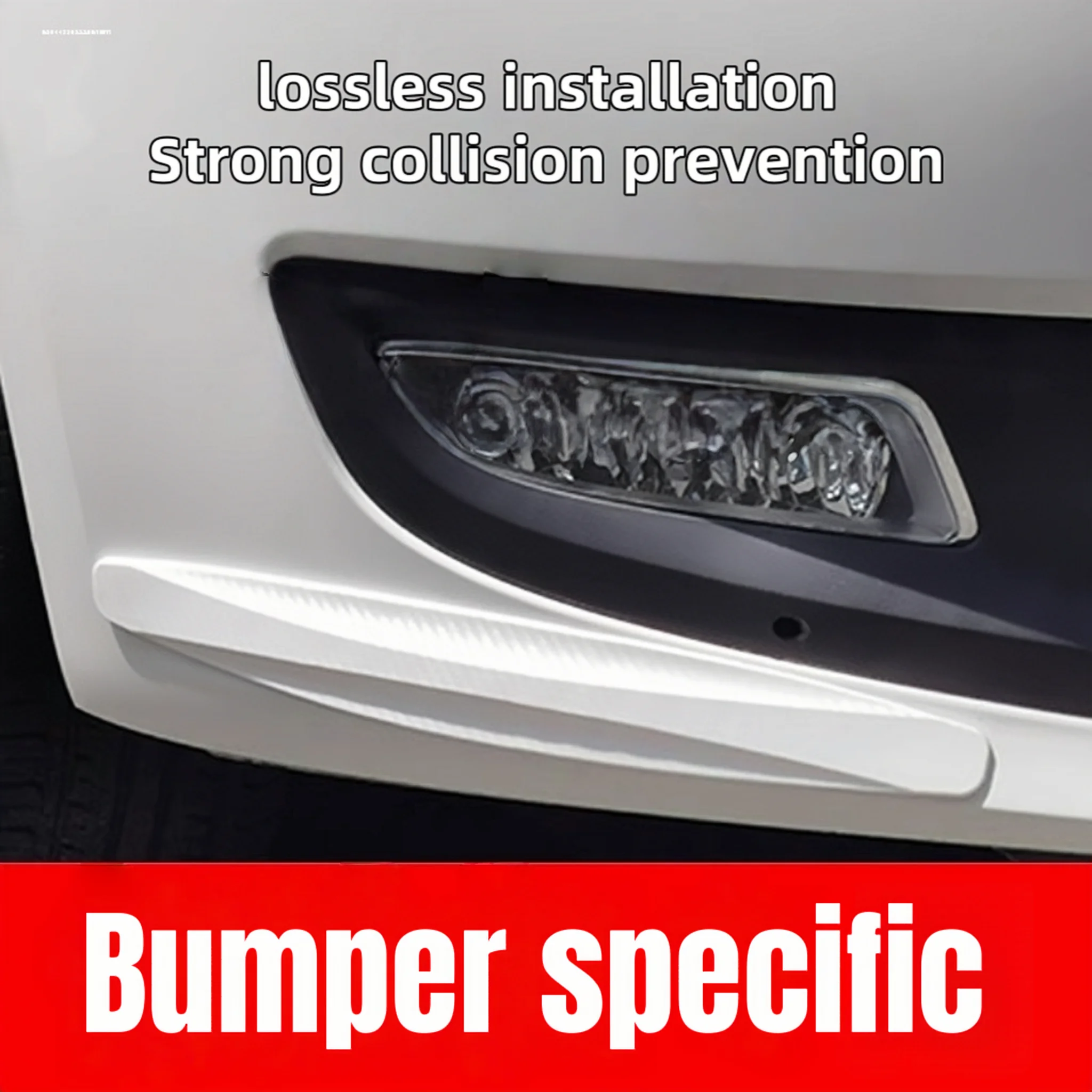 Car Bumper Collision Protection Strip, Car Sticker, Door Edge Protector, Beautification Design, Protection Strip, Scratch Protec