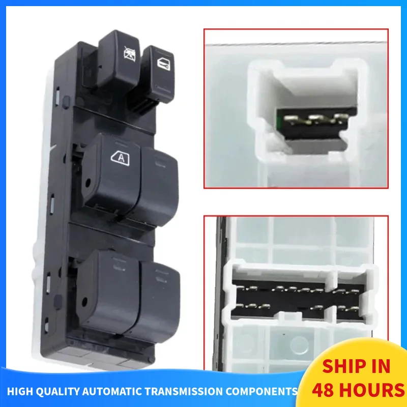 

Electric Power Window Master Lifter Switch Button For Nissan Teana J32 J32R J32Z 25401-JN03A 25401JN03A 25401-JN01A 25401-JN00A