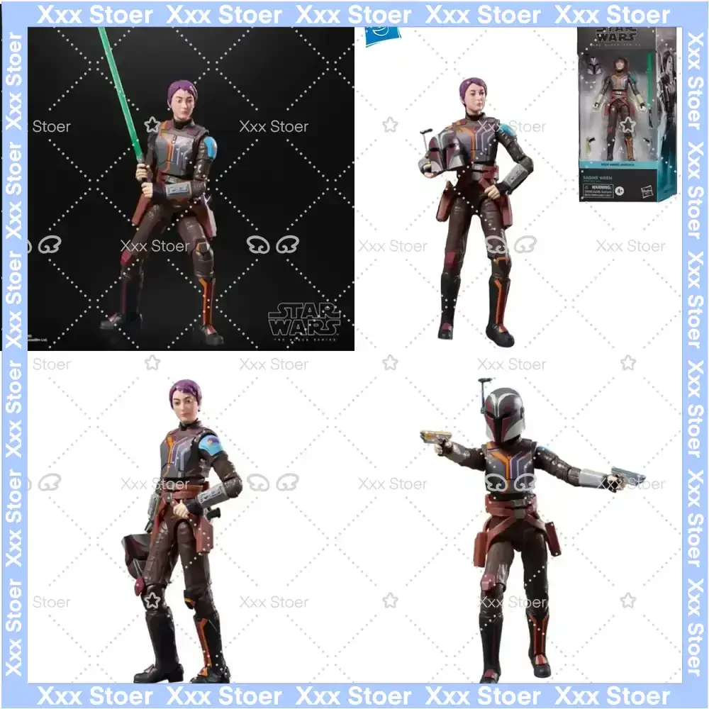 

New Original Action Figure Toy for Hasbro STAR WARS The Black Series Sabine Wren Model Collectible Gift