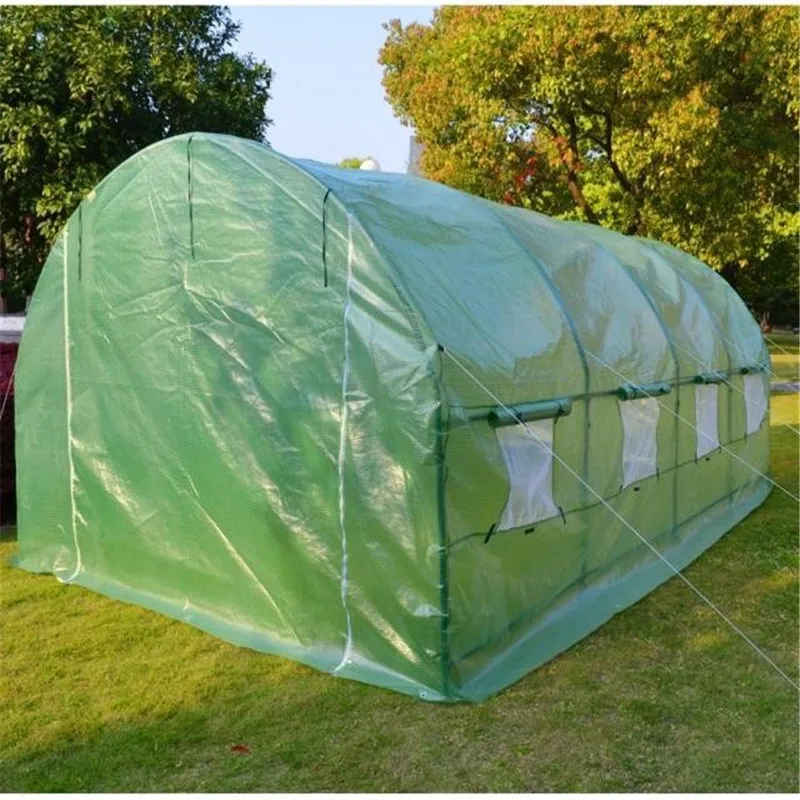 Green House Outdoor 600x300x220CM Garden Vegetable Insect Net Cover Greenhouse Plant Cover Freeze Protection Not Include Frame