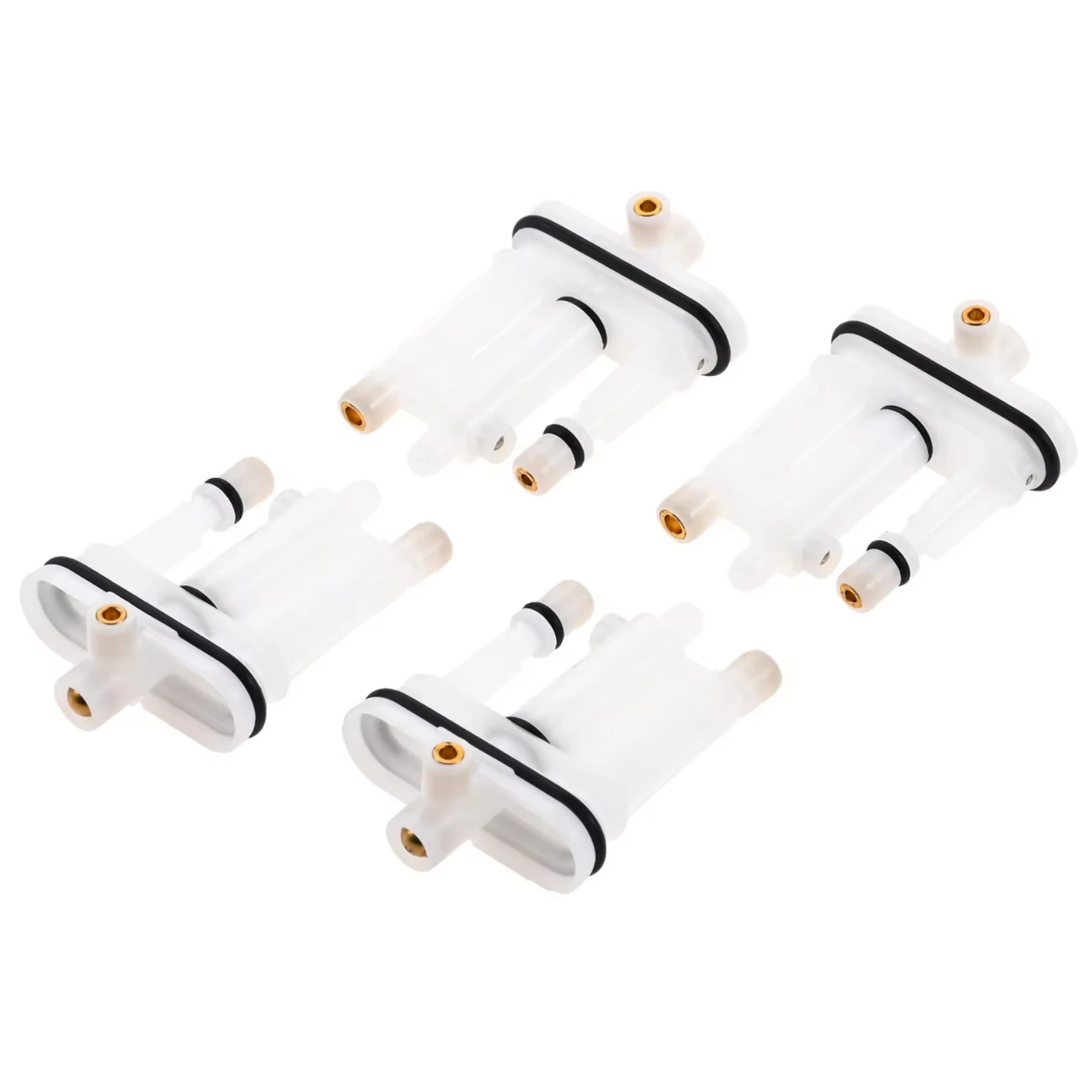 4pcs Lawn Garden Carburetor Engines Fuel Module Main Jet Fuel Kit #592792 596522 559648 596521 for Briggs-stratton Engine 09P702