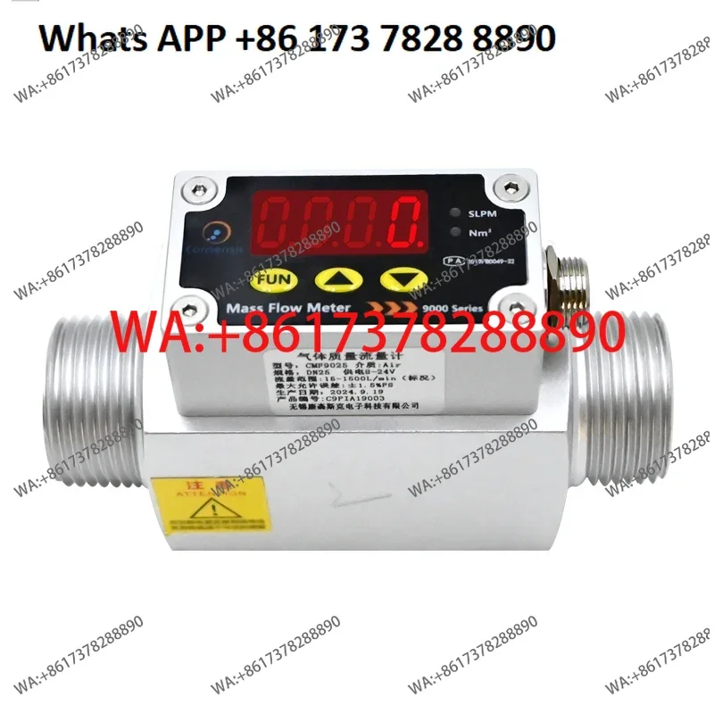 Flowmeter Gas Thermal Mass Flowmeter Mass CMF9025 High Precision Gas Flowmeter Air Oxygen