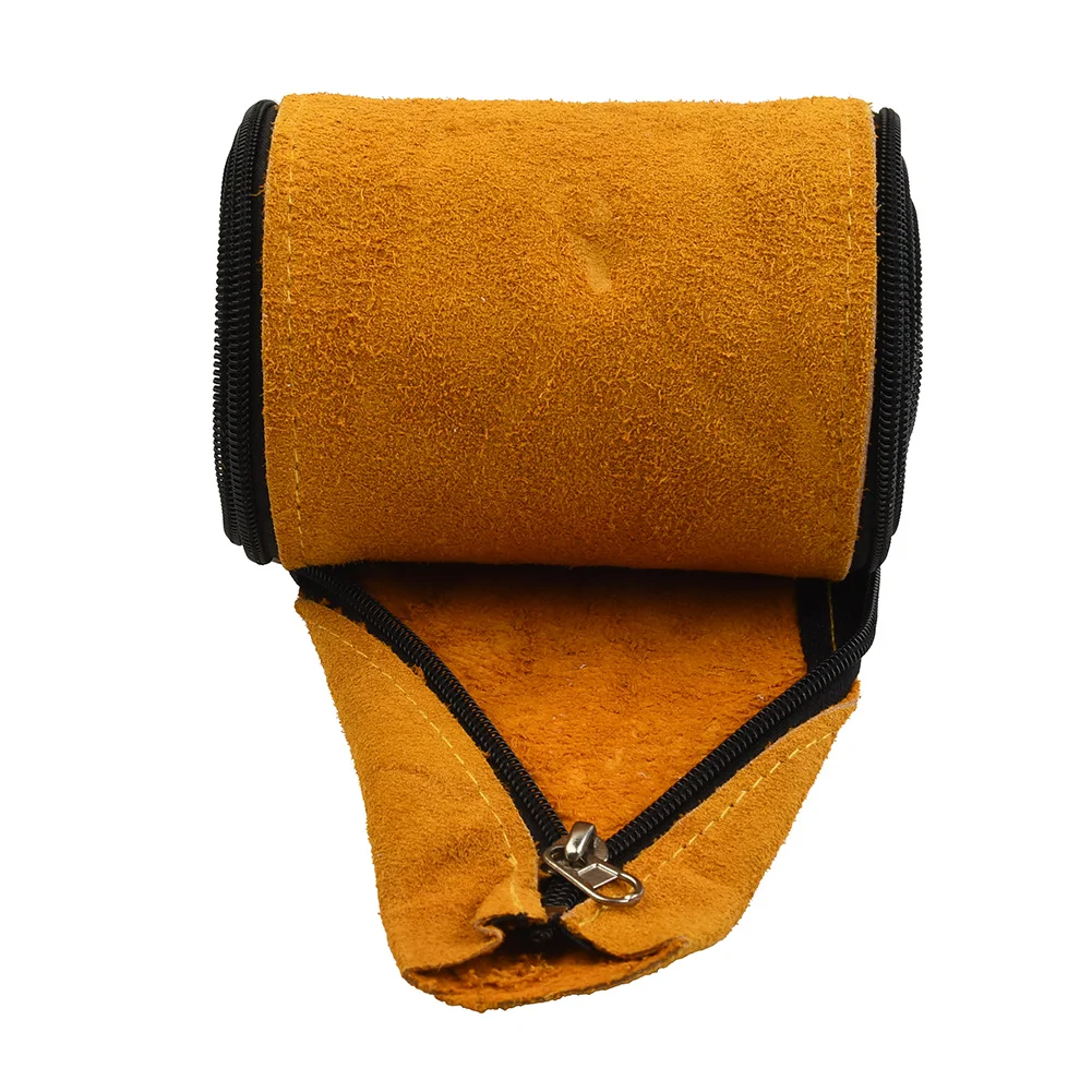 Cable Cover TIG Welding Torch With Zipper Yellow Spare Parts Fittings 12ft L 4in Wide Accessories High Quality