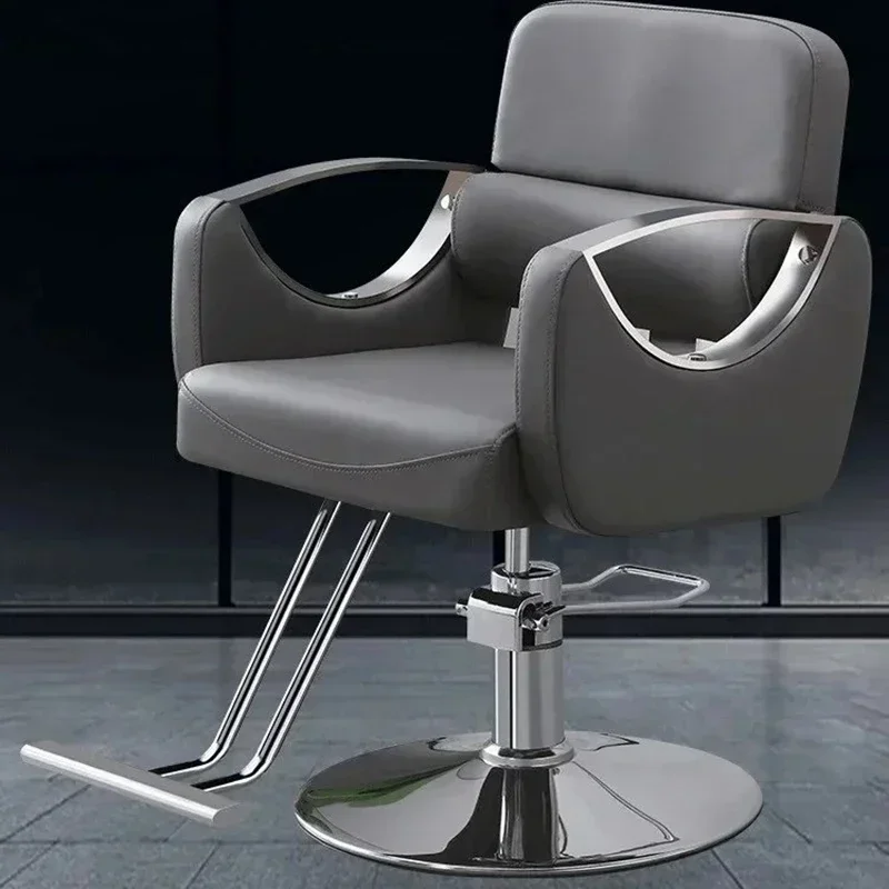 

Customizable Professional Barber Chairs Barbars Luxury Mat Chair Rolling Hairdresser Armchair Ergonomic Hair