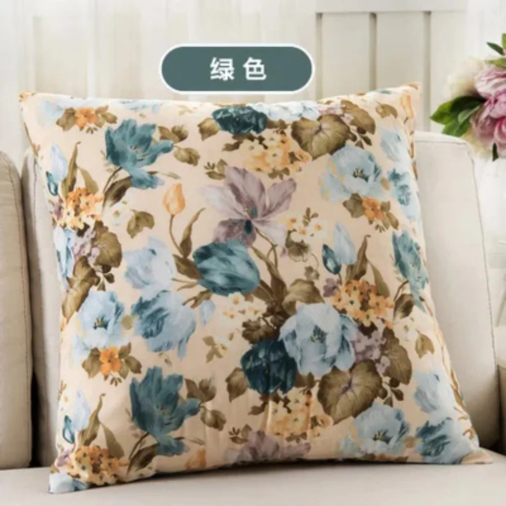 Luxury Floral Shaped Cushion Cover Lumbar Pillow Case Decorative Throw Pillow For Home Textiles Chair Seat Soft