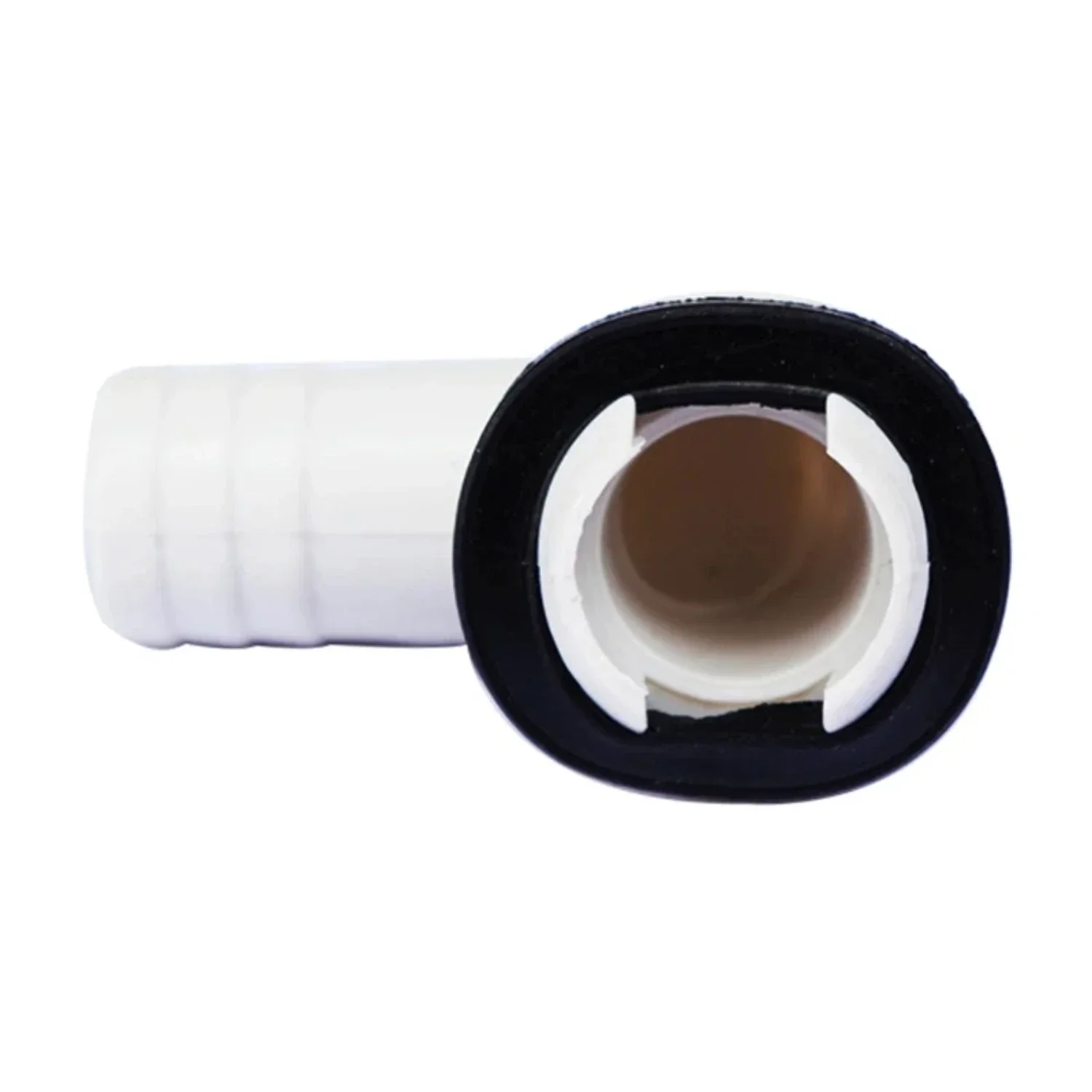 Leak-proof L G Easy Install 19mm/0.75in AC Drain Hose Connector Elbow with Rubber Ring Fitting, Reliable and Convenient Installa