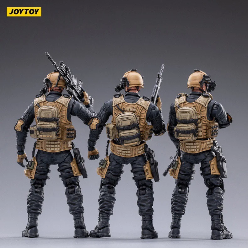 JOYTOY Hardcore Coldplay 1/18 Scale People's Armed Police Sniper Assaulter Action Figure Model Toys For Collection