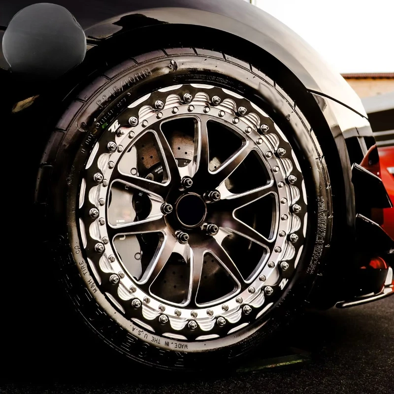Forged 17-18 inch car rim 5 * 112 5 * 114.3 5 * 120 bead lock wheel