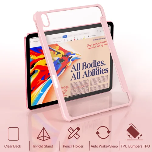 Imagen 2 del producto 2025 nueva Funda acrílica transparente para IPad Air 7 11 pulgadas M3 Air7 13 ""Funda para IPad 11th Gen A16 2025 Tablet cubierta a prueba de golpes