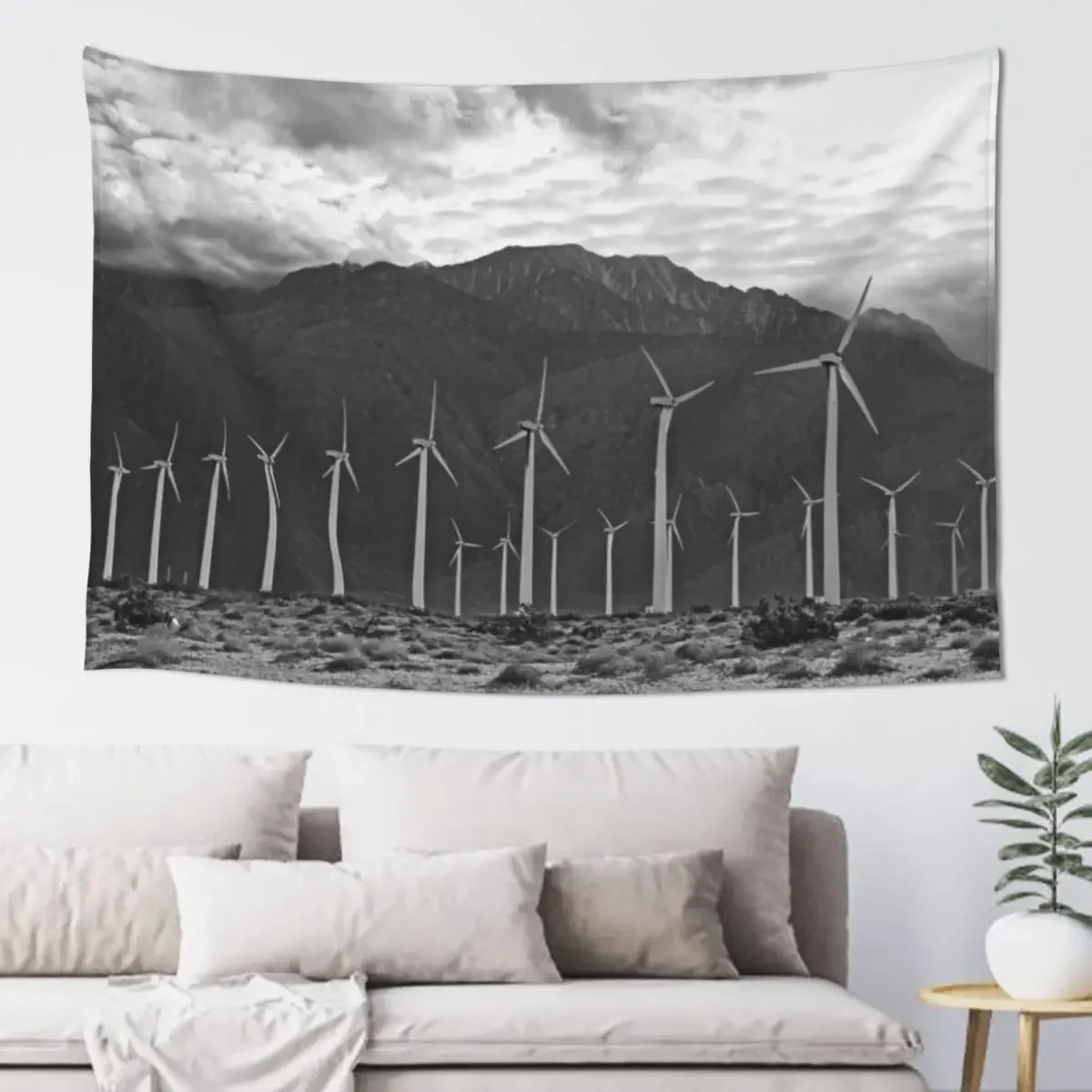 Desert Windmills Tapestry Home Decorators Wall Coverings Nordic Home Decor Tapestry