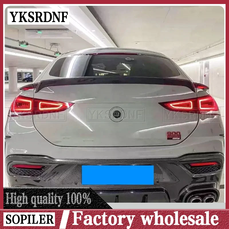 for Mercedes-Benz GLE class GLE Coupe C167 GLE350 450 GLE53 BBS GLE63 rear carbon fiber tail modification 2021+