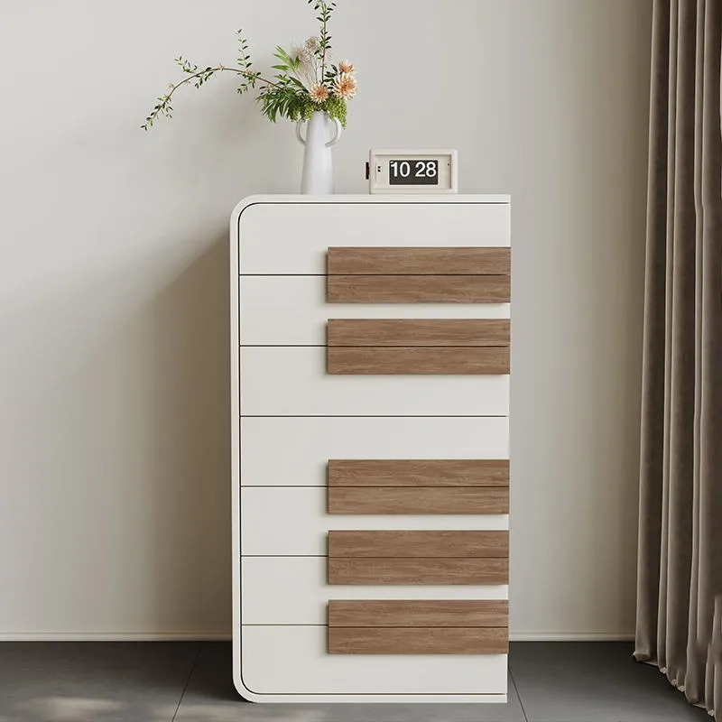 

Minimalist retro seven-chest cabinet, antique style, locker against the wall, living room, sofa side cabinet, bedroom, bedside