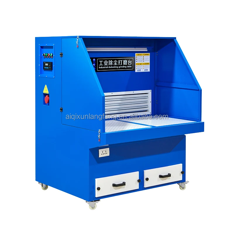 Grinding Table | HEPA Filter Workbench for Metal/Plastic Polishing
