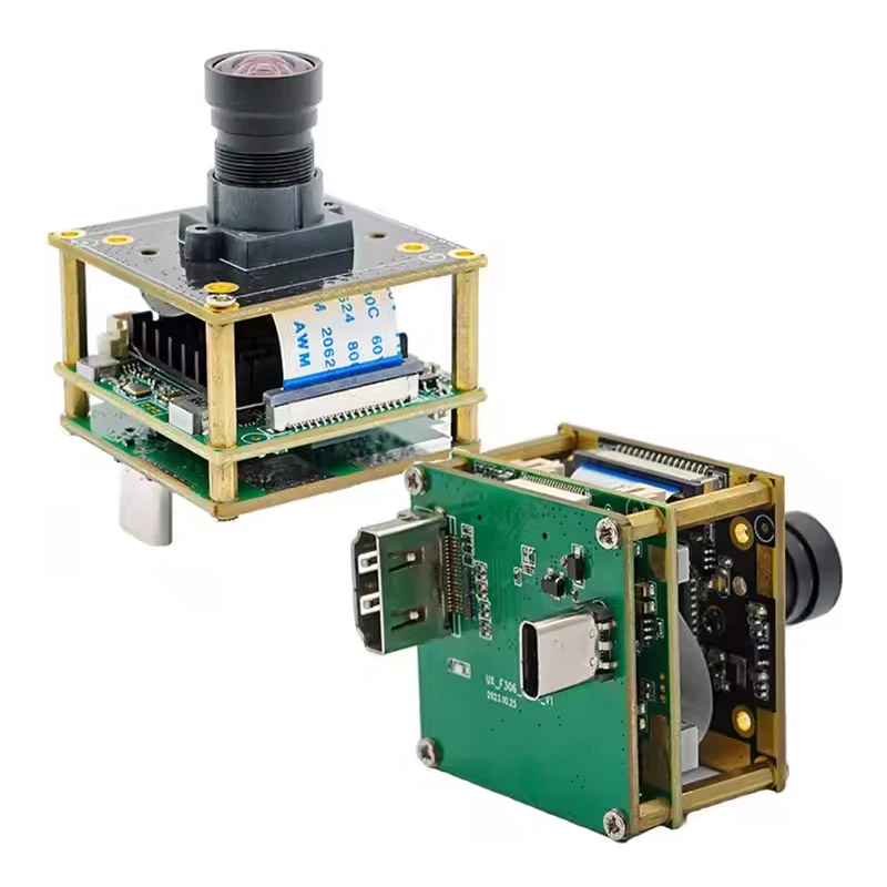 4K 8MP HD IMX415 USB3.0 Módulo de câmera Interface de alta definição FF 88.2 °   MJPEG, YUY2, H264 Tipo-c compatível com UVC, Plug and Play