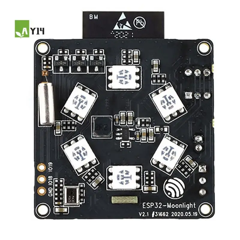 

AY14 -The New ESP32-Moonlight Development Board Module Is Equipped With ESP32-WROOM-32D Module