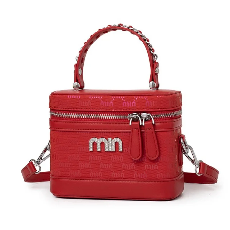 

Модная модная кожаная сумка через плечо для женщин с функцией Messenger и винтажным логотипом с буквенным принтом