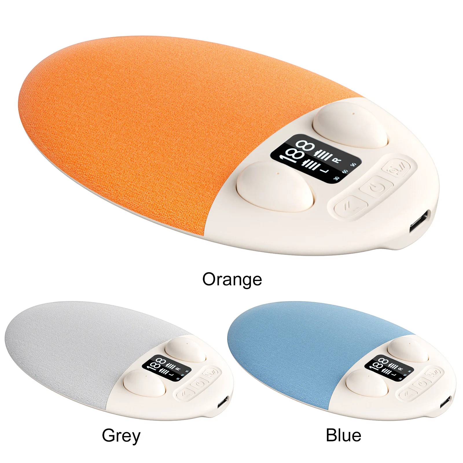 BT Pillow Speaker with 30/60/90 Min Timer Mini Sleep Aid Pillow Speaker Wireless Sleep Music Player for Bed Bedroom Bedside