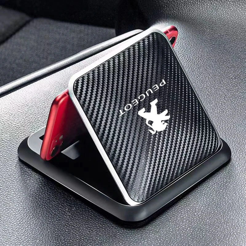 Car Phone Holder GPS Navigation Dashboard Phone Holder Stand Car Accessories For Peugeot gt GTi 307 308 207 208 407 508 2008 107