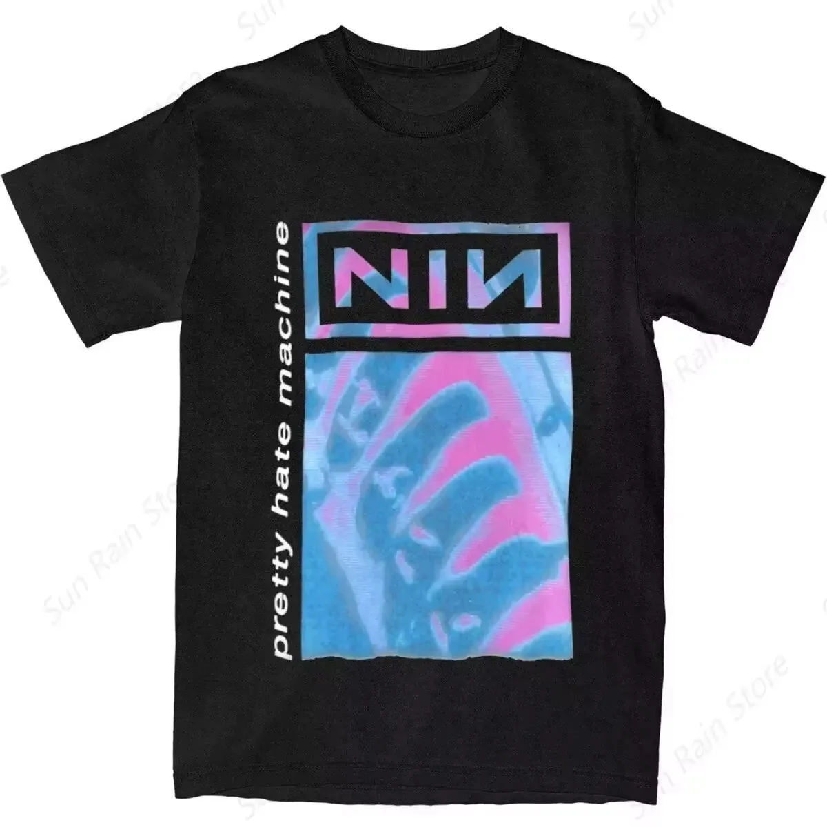 2026 new Men Abstract Skeleton Graphic T Shirt Front Back Distressed Bone Art Print Black Short Sleeve Casual Tee Tops