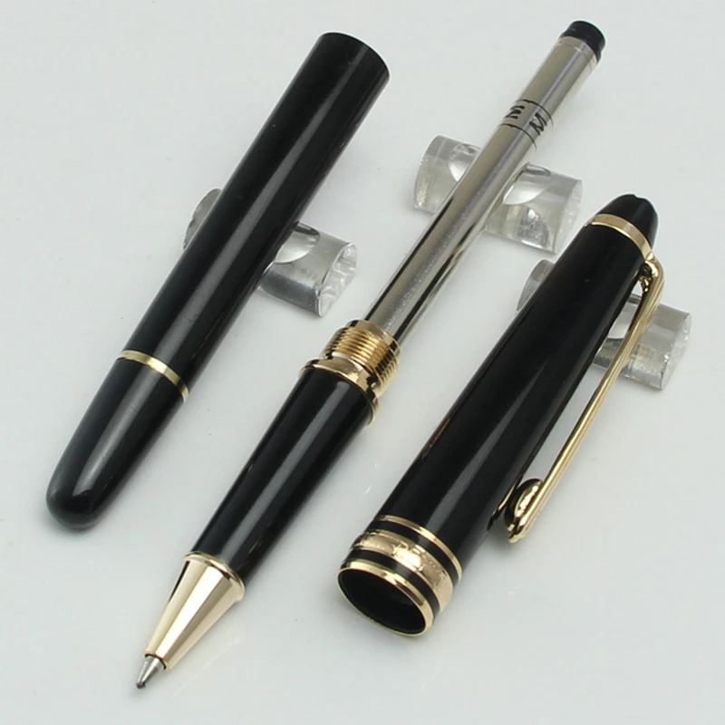 High Quality163 Luxury MB Monte Resin MB Meisterstuck Rollerball Fountain Blance Ball Pens 149 Fountian Pen View Window