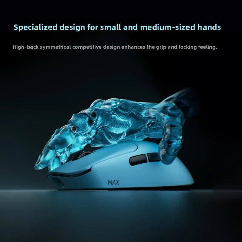 Rapoo VT0 MAX Wireless Mouse Double 8k Skin Friendly Anti Slip Coating Shell Low Latency Stable Gaming Mouse Pc Accessory Custom